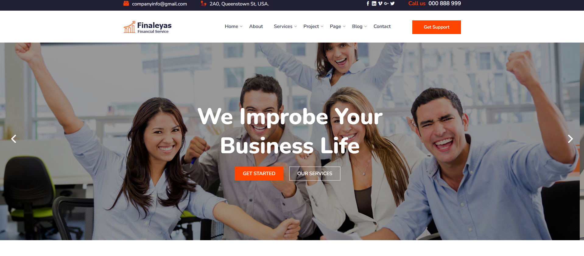 Corporate Business Website
